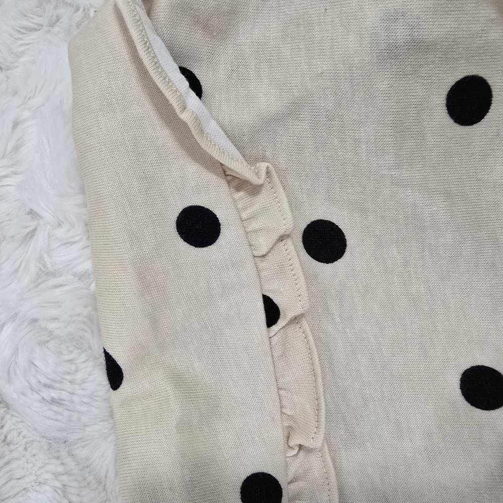 Cream Polka Dot Blouse : Anthropologie - Picture 10 of 12